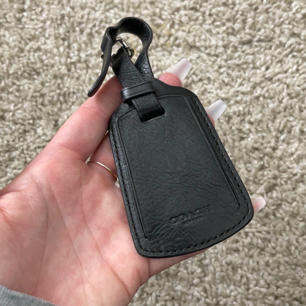 Coach Bag Tag
